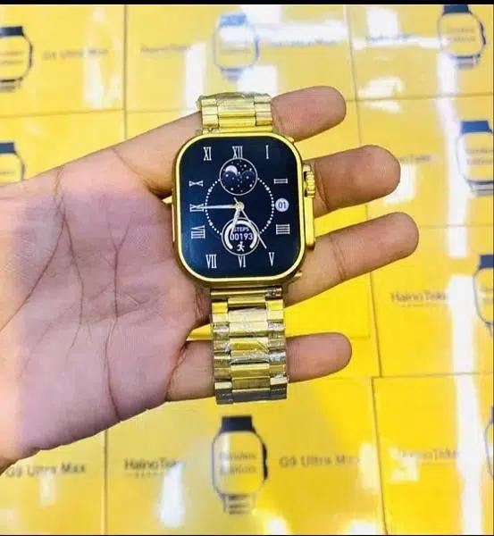 G9 Ultra Pro Gold Smart Watch